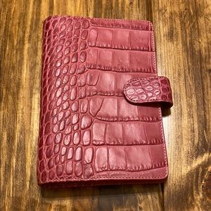 Filofax personal classic croc